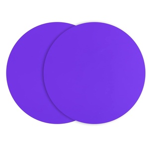 image:imageSilicone Microwave Mat 12 Inch Non Stick Turntable Safe Baking Mat for Kitchen Multi Purpose Heat Resistant Oven Mat Trivet Mat Placemat 2 PackPurplePurple